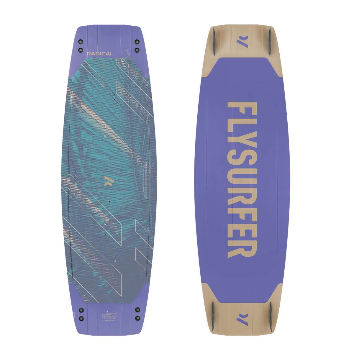 Tabla de kitesurf twintip Flysurfer Radical9 completa