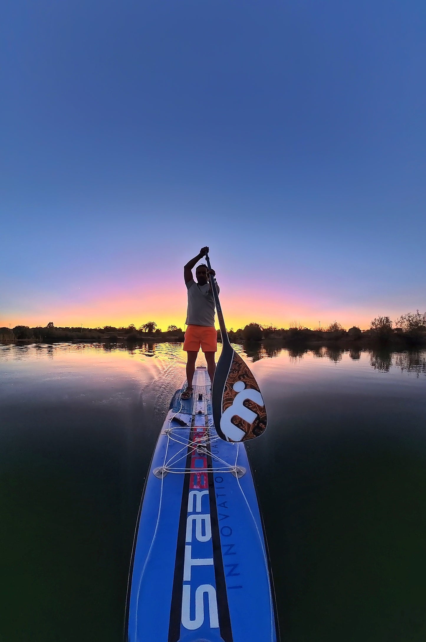 Remo Mistral v-Force NARANJA Paddlesurf SUP - full carbon 2pcs OUTLET