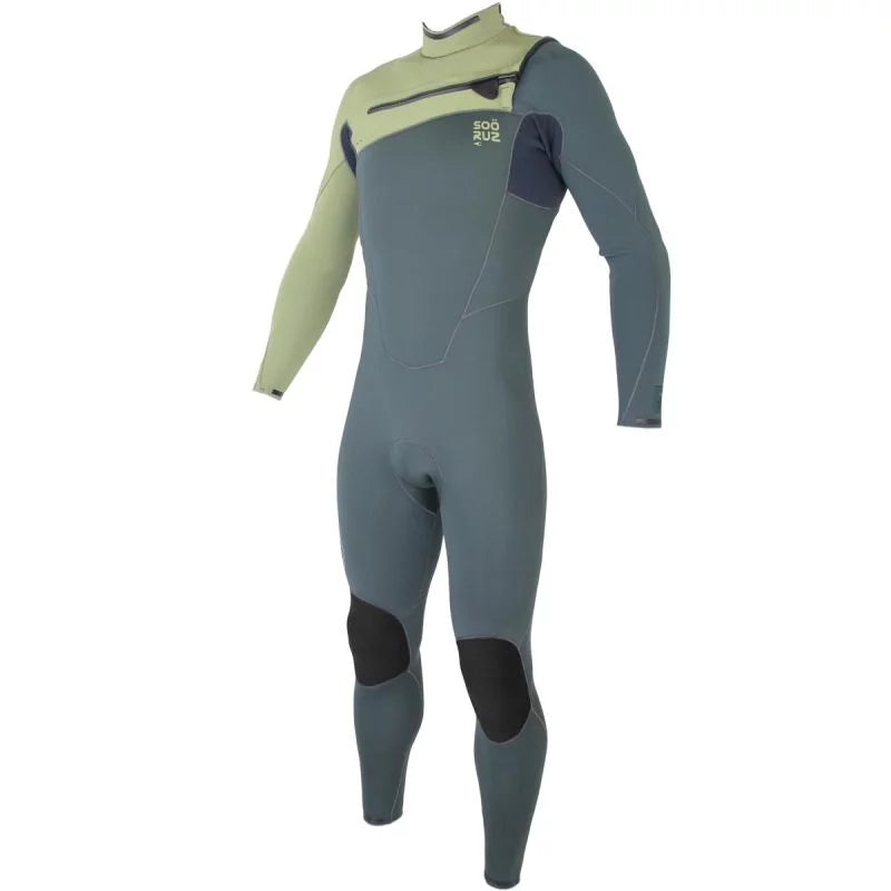 Traje de Neopreno Soöruz FIGHTER BLUE Chest Zip Oysterprene 3/2 SURF