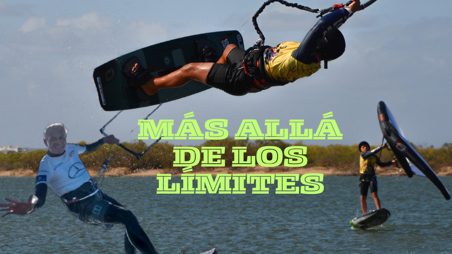 El kitesurf más allá de los límites de edad y capacidad.