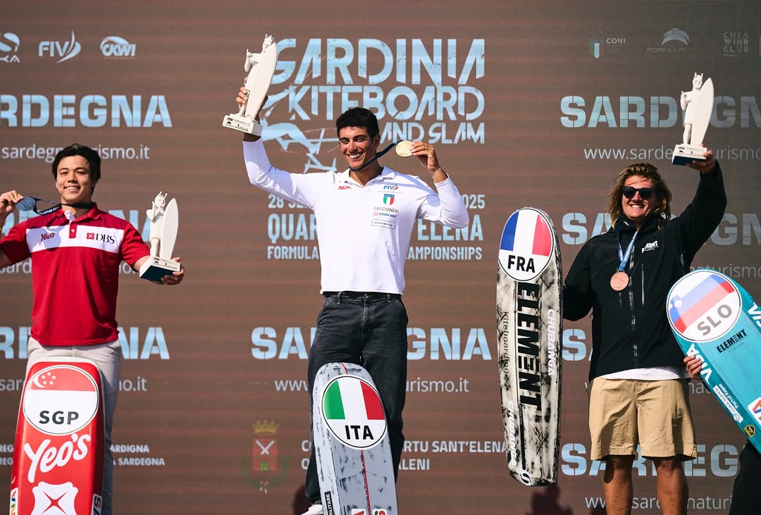 Los reyes de la velocidad se coronan en El Campeonato Mundial de Formula Kite 2025