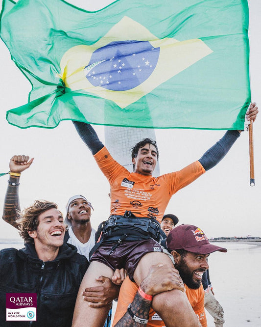 Pedro Matos y Moona Whyte se imponen en la Copa Mundial de Kite-Surf GKA Dajla