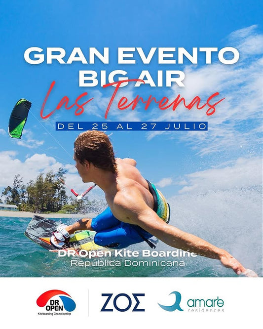 El DRopen BIG AIR en Las Terrenas, Republica Dominicana