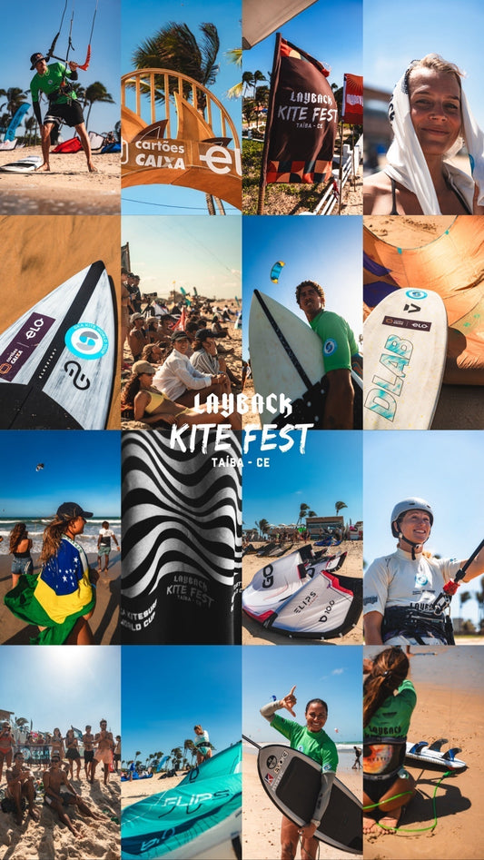 ¡Los riders de Brasil Dominan la Gran Final de Kite-Surf del GKA Layback Kite Fest!
