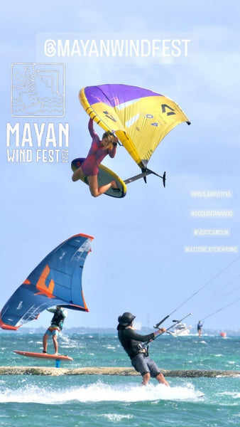 Mayan Wind Fest 2024: el festival que reúne a los mejores riders de kitesurf y wingfoil en Puerto Cancún.