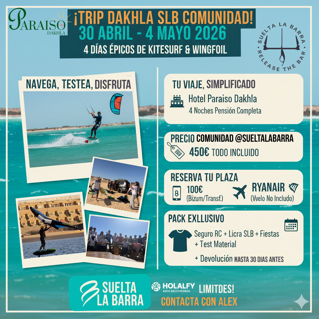 El Trip de @SUELTALABARRA: Dakhla Primavera 2026 ¡Reserva ya tu plaza!