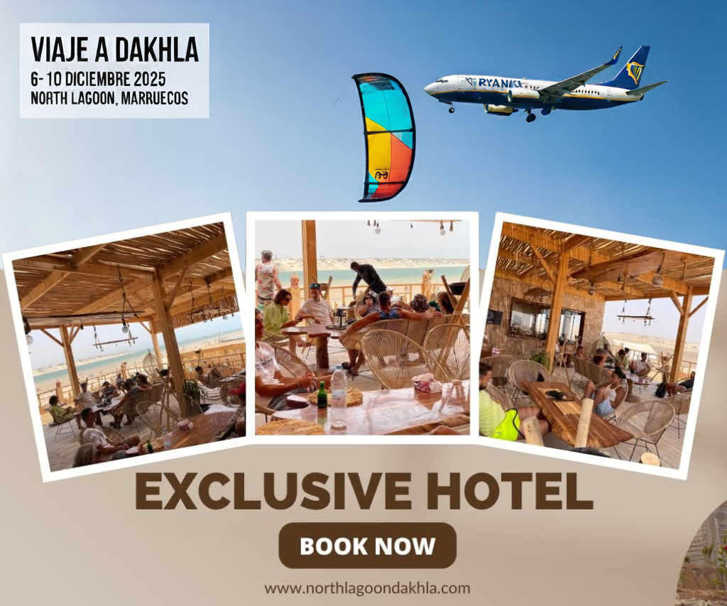 🎯 Viaje inolvidable a Dakhla 📅 Del 6 al 10 de diciembre🏄‍♂️ Para amantes del kitesurf y wingfoil