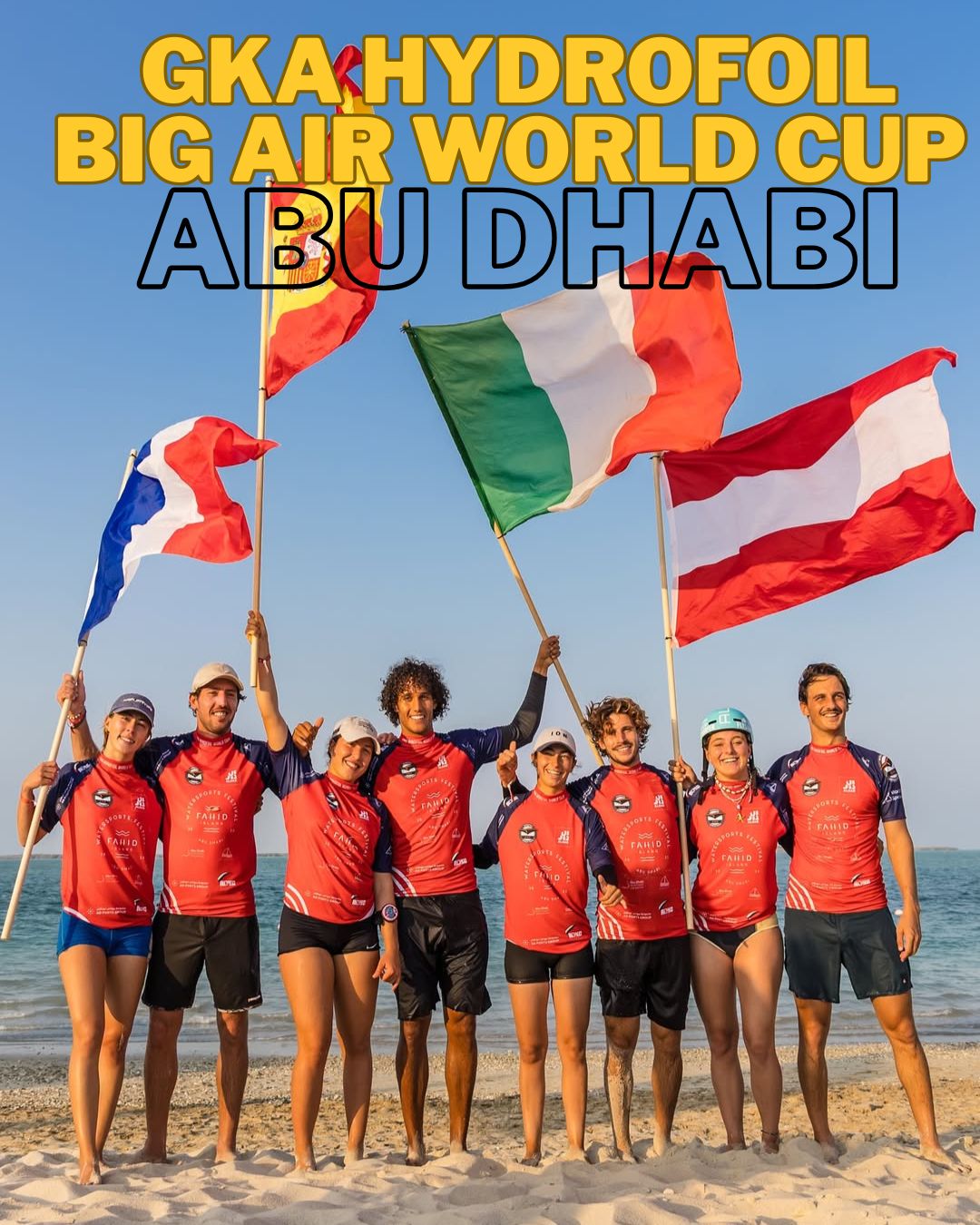 Nia Suardíaz y Bastien Escofet se proclaman campeones mundiales de Freefly Slalom en Abu Dabi