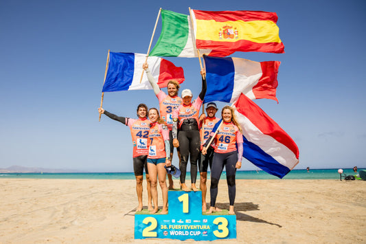 Suardiaz y Cappuzzo: Imparables en el GWA Wingfoil World Cup Fuerteventura 2024 🌊🏆