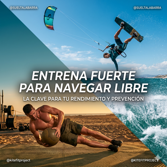 ¡La importancia de entrenar el cuerpo para reventar las olas y no acabar tieso con el toque de @kitefitproject!
