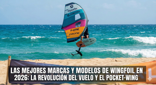Las mejores marcas y modelos de Wingfoil en 2026: La revolución del PocketWing o Parawing