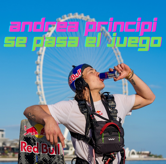 Andrea Principi se pasa el juego y se marca un "A que no hay huevos"