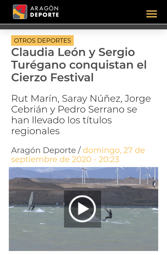 Claudia León y Sergio Turégano conquistan el Cierzo Festival