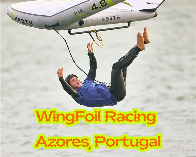 Los Campeones del Wingfoil Racing Masters Worlds 2025 en Azores, Portugal.