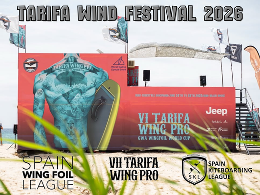 TARIFA albergará el mayor evento náutico organizado en España, Copa del Mundo Wingfoil, Campeonato de España Kiteboarding y Copa de España Wingfoil.