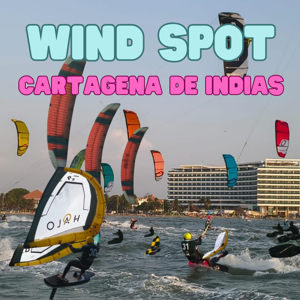 El Windspot Kite &amp; Foil Open 2026 en Cartagena de Indias