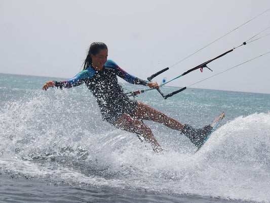 Alexandra Torres, campeona de España de Kiteboarding