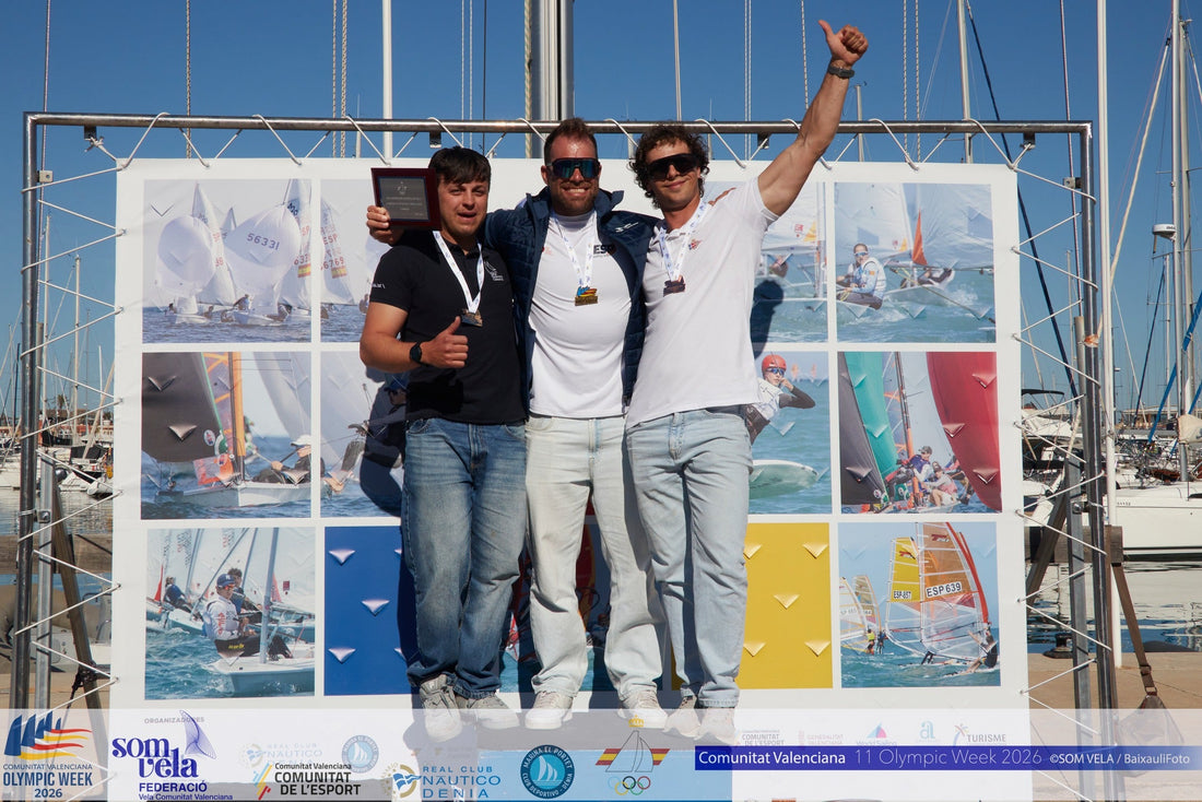 Alejandro Climent reina en aguas de la Comunitat Valenciana Olympic Week