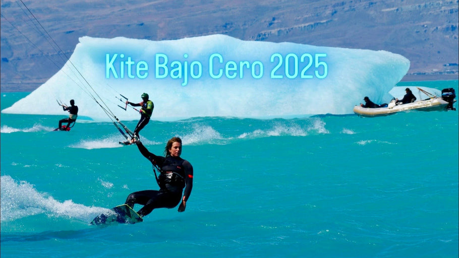 KITE BAJO CERO Calafate Windfest 2025: Kitesurf, Wingfoil y un iceberg gigante