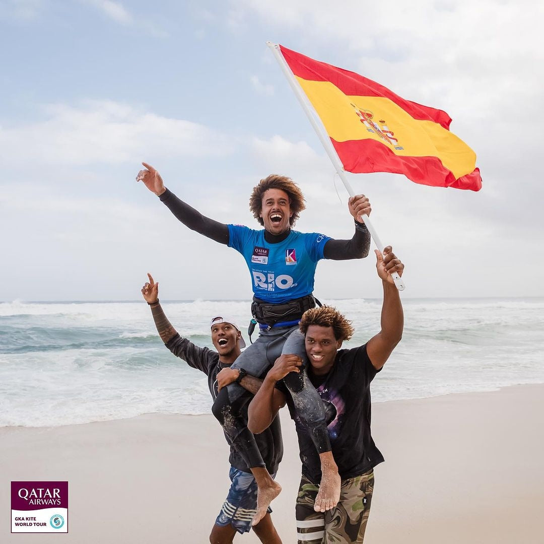 GKA RÍO: Matchu Lopes campeón kite-surf.