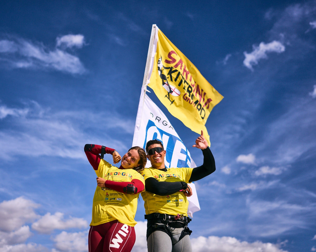Riccardo Pianosi y Lauriane Nolot reinan en el Sardinia Kiteboard Grand Slam 2026