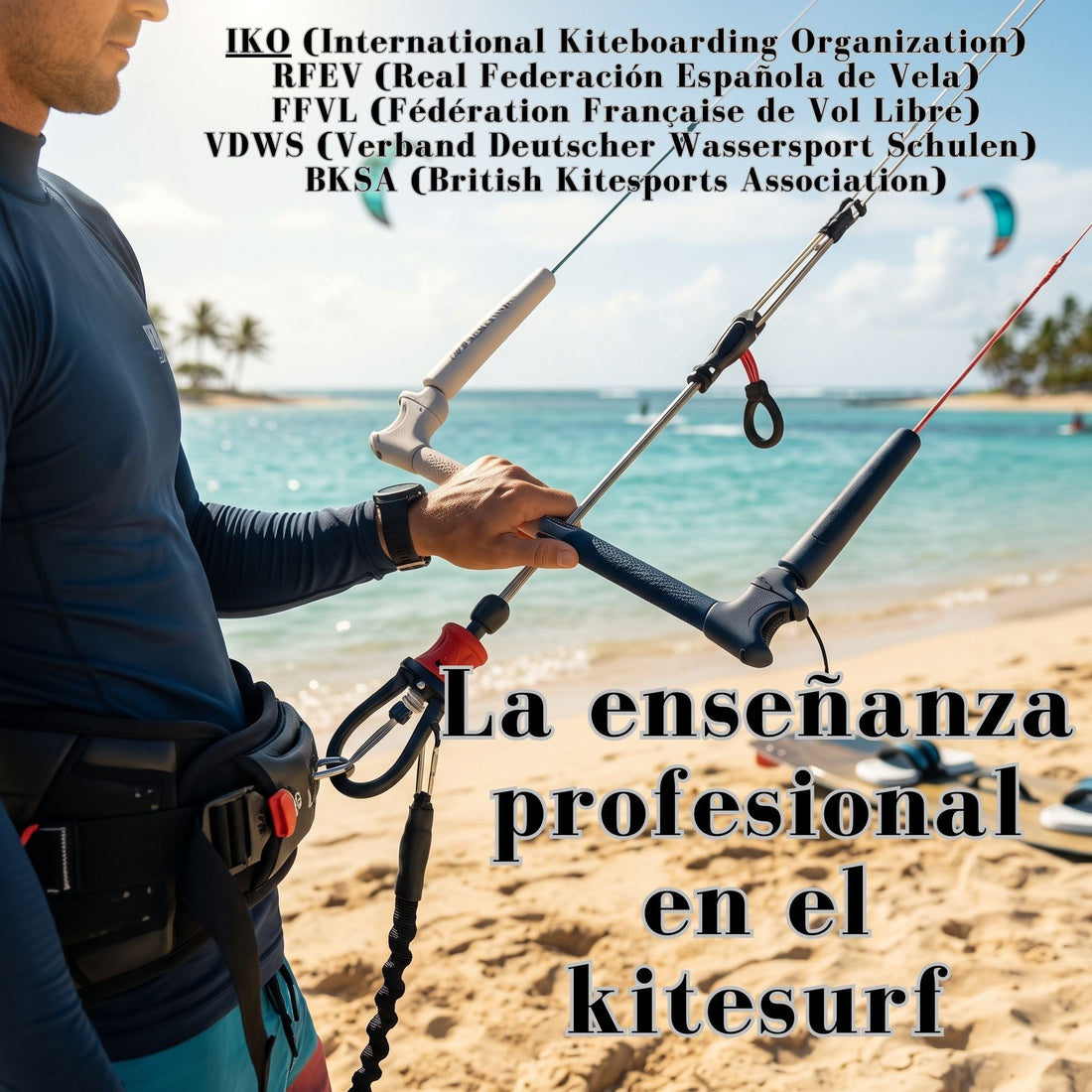 Seguridad, certificación y el futuro de la enseñanza profesional en el kitesurf
