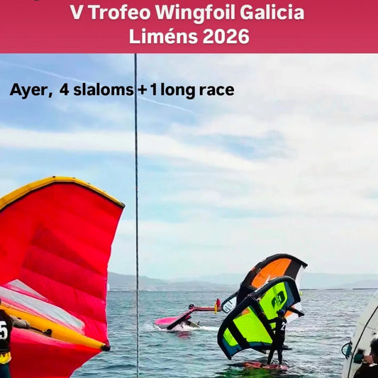 Trofeo WingFoil Galicia en Liméns, Vigo.