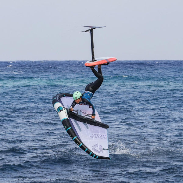 Nia, Nia y Nia, Copa del Mundo de Freefly-Slalom en la GWA Wingfoil World Cup Gran Canaria 2023.