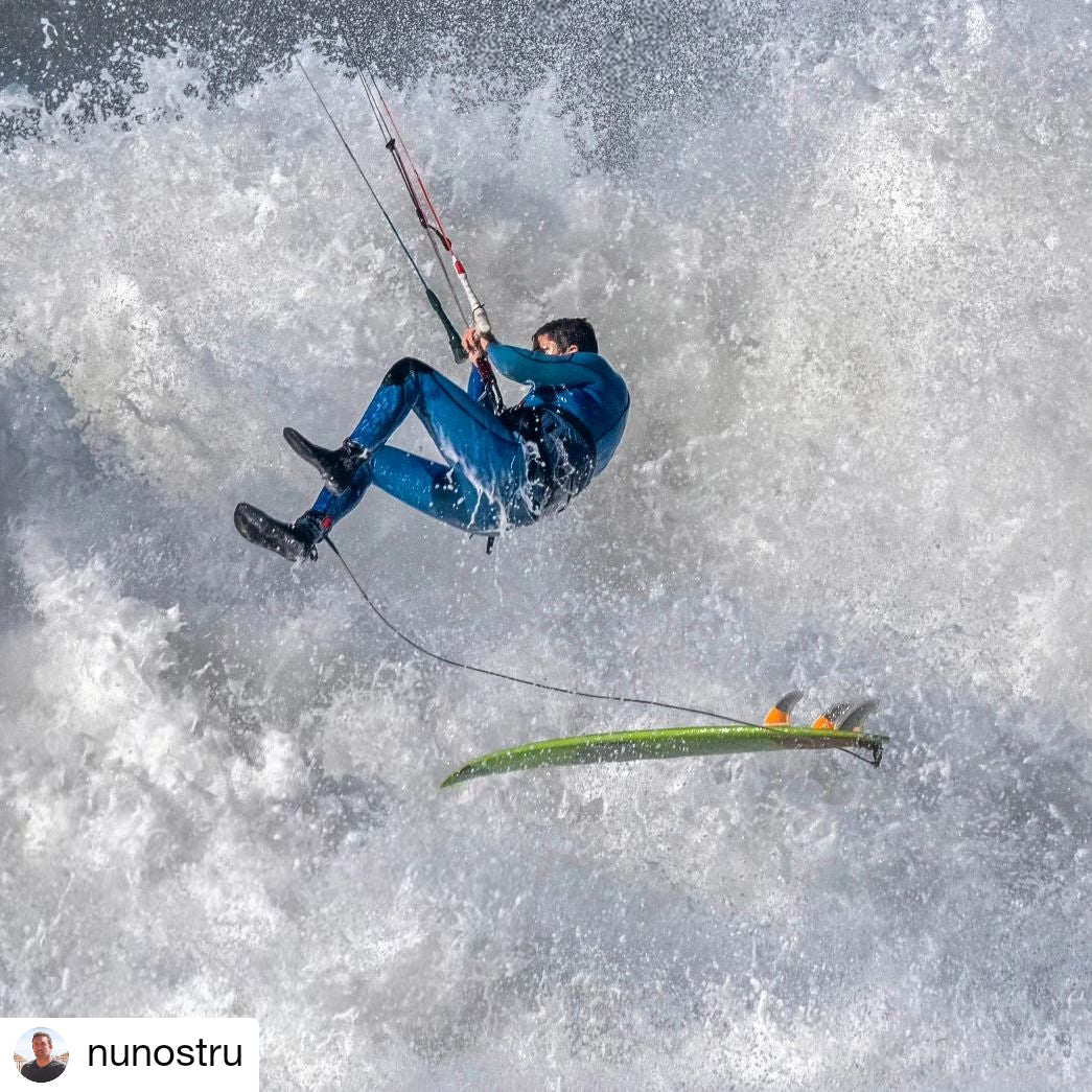 Nuno "STRU" Figueiredo: el hombre detrás del récord mundial de kitesurf en la Nazaré