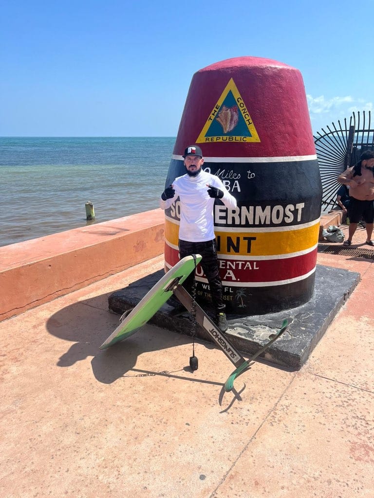 Pablo Mantilla: el cubano que cruzó el Estrecho de Florida en kitesurf y ahora será protagonista de una película de Netflix