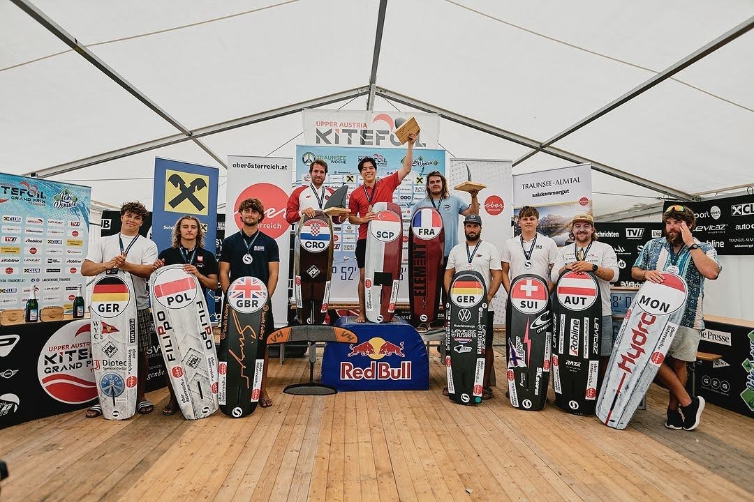 ¡Kitesurf al máximo nivel! Maeder y Kampman dominan el Kitefoil World Series de Austria 🇦🇹