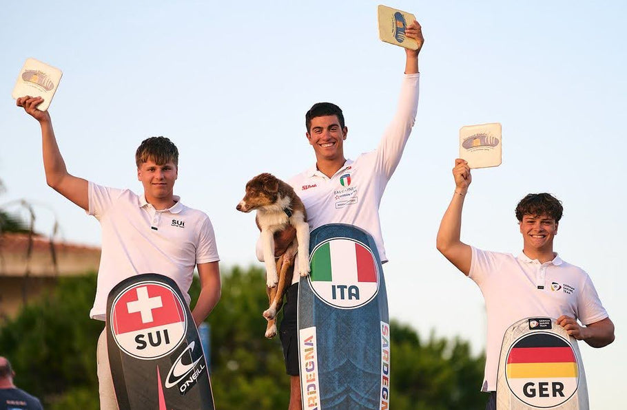 ¡Suelta la Barra! Locura y precisión definen el Campeonato Europeo Juvenil de Kite Foil en Cerdeña 🇮🇹