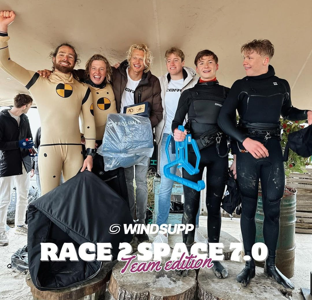 Saltos que rozan las estrellas SpaceX Kitesurfing Race 2 Space 7.0