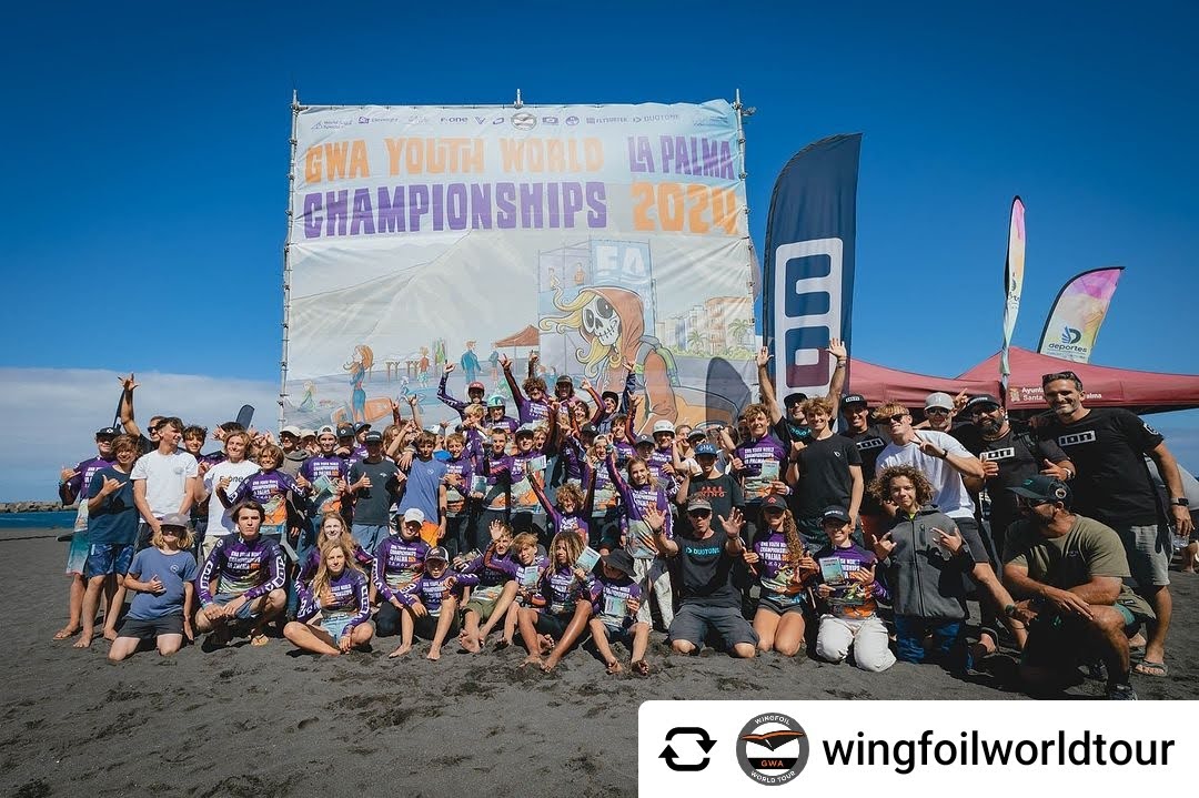 🌊🏄‍♂️ GWA Youth WingFoil World Championship: Emoción en La Palma 2024! 🎉🌴