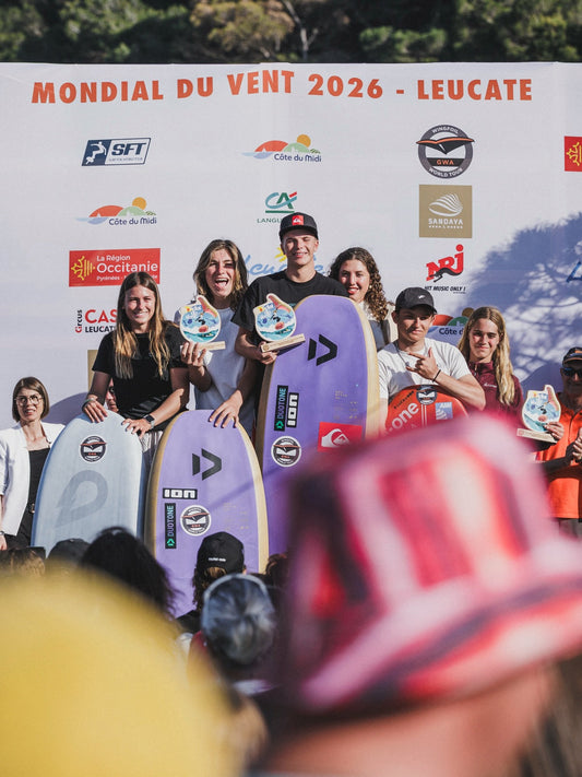 ¡Locura en Leucate! Nia Suardiaz y Tom arrasan en el inicio del Wingfoil World Tour