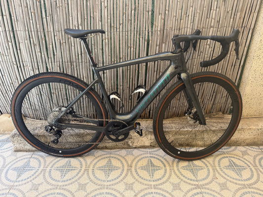 Bicicleta Gravel eléctrica de carbono Specialized Turbo Creo SL + Roval (USADA)
