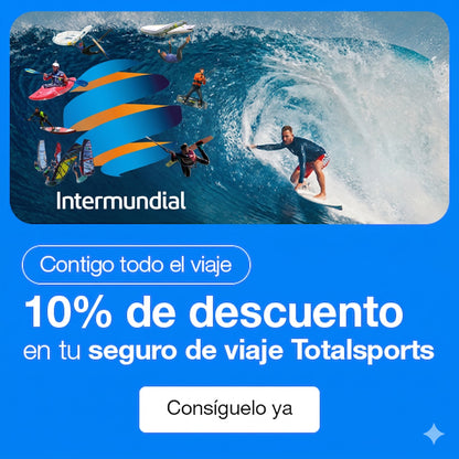 Seguro Totalsports - Seguro de viaje para kitesurf, wingfoil, surf y aventuras.