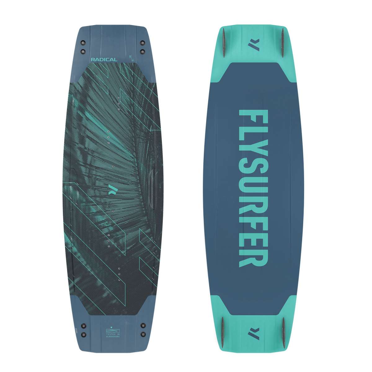 Tabla de kitesurf twintip Flysurfer Radical9 completa