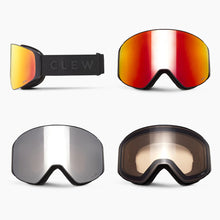 Cargar imagen en el visor de la galería, CLEW Magnetic Goggle 3 Lentes
