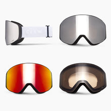 Cargar imagen en el visor de la galería, CLEW Magnetic Goggle 3 Lentes
