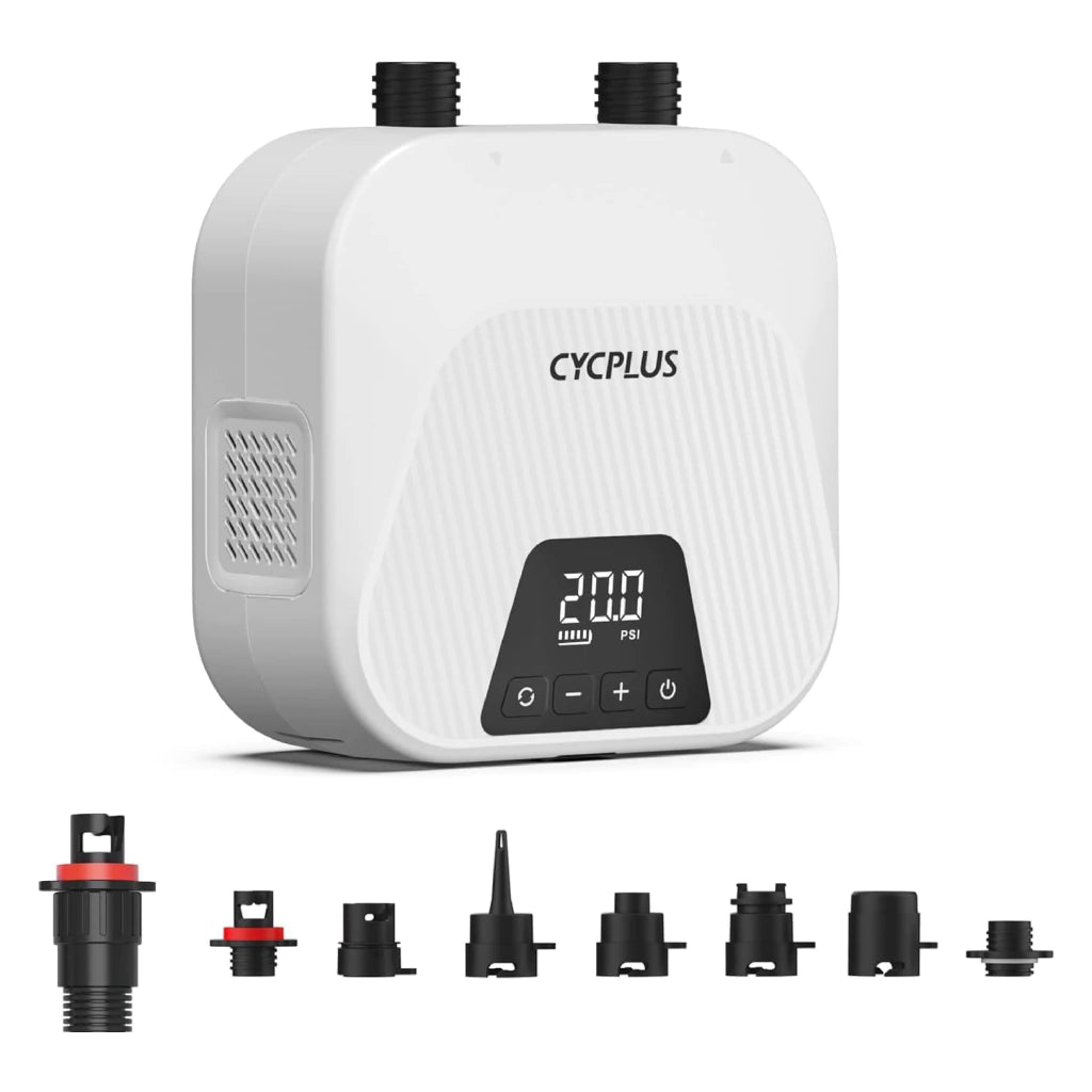 Inflador eléctrico CYCPLUS Marble: La mejor bomba inteligente para SUP, KITE y WING 🌬️ OUTLET