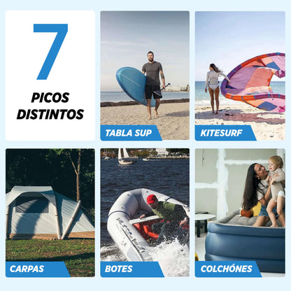 Inflador eléctrico CYCPLUS Marble: La mejor bomba inteligente para SUP, KITE y WING 🌬️ OUTLET