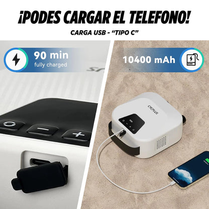 Inflador eléctrico CYCPLUS Marble: La mejor bomba inteligente para SUP, KITE y WING 🌬️ OUTLET