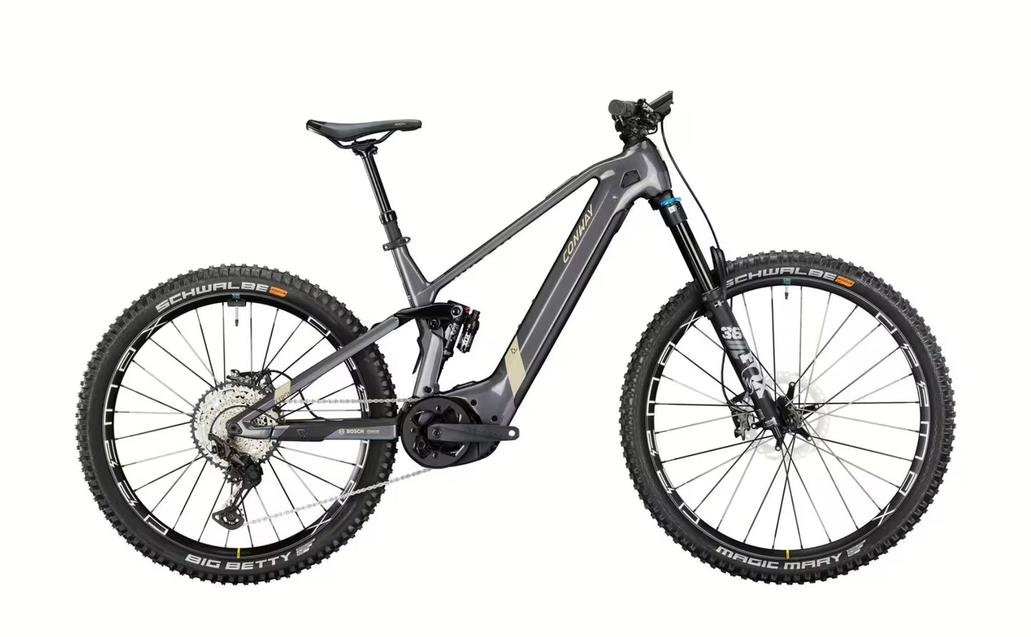 Bicicleta eléctrica CARBONO Conway Xyron S 8.9 con motor Bosch